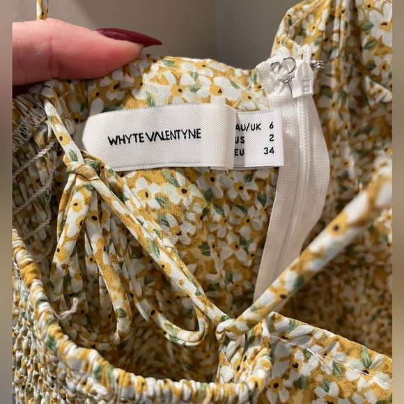 Beautiful Midi, Balconette Floral Summer Dress - Picture 5 of 10